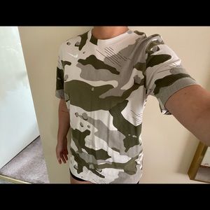 Camo Nike Dri Fit shirt